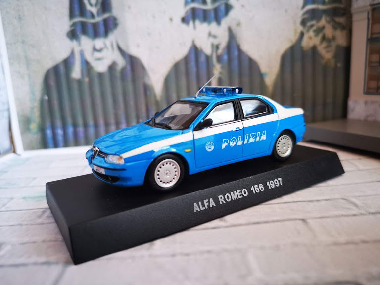 Alfa Romeo Alfa Romeo 156 1/43 diecast Police — Polizia di Stato Italy
