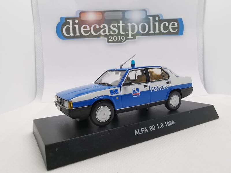 Alfa Romeo Alfa Romeo 90 1.8 1/43 diecast Police — Polizia di Stato Italy