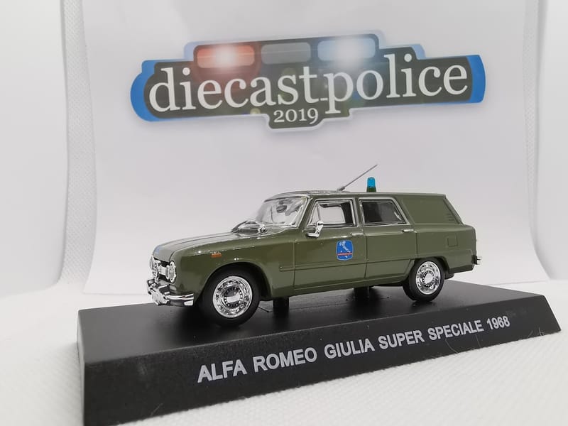 Alfa Romeo Alfa Romeo Giulia Super Speciale 1/43 diecast Police — Polizia di Stato Italy