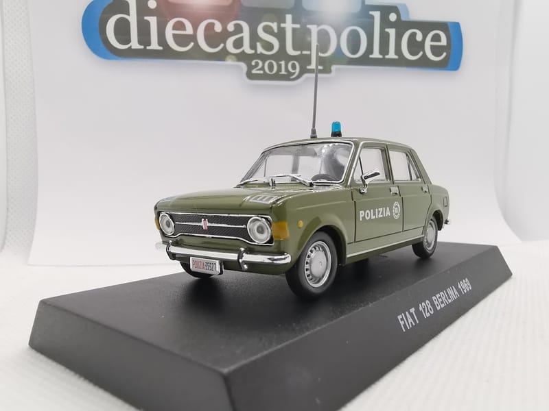 Fiat Fiat 128 Berlina 1/43 diecast Police — Polizia di Stato Italy