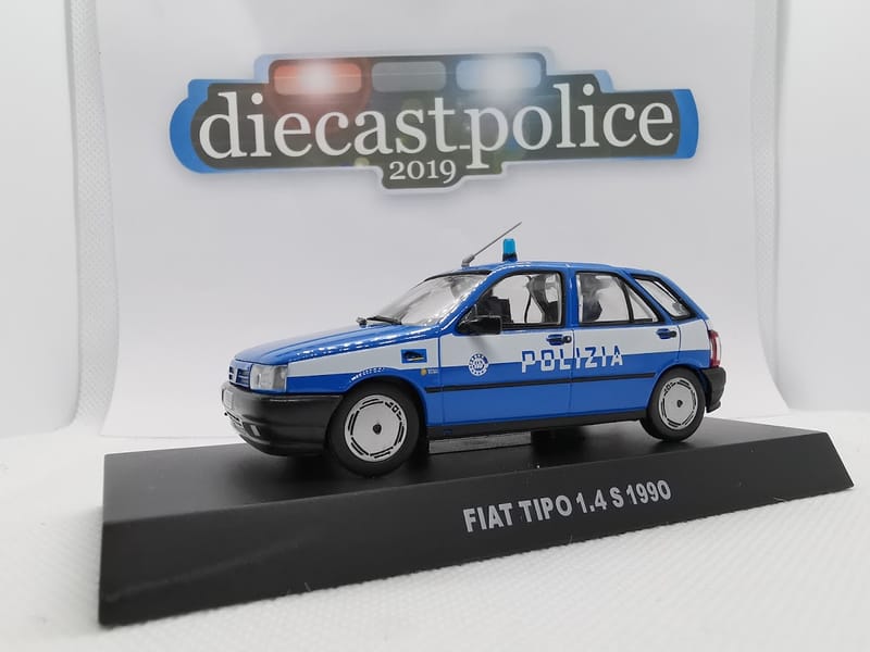 Fiat Fiat Tipo 1.4 S 1/43 diecast Police — Polizia di Stato Italy