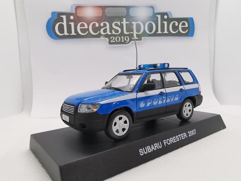 Subaru Subaru Forester 1/43 diecast Police — Polizia di Stato Italy