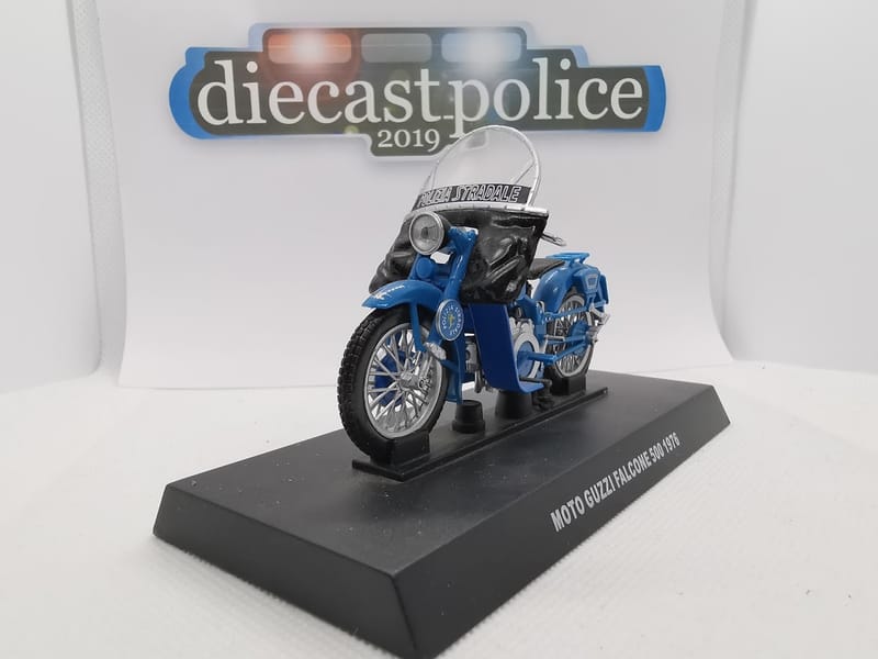 Moto Guzzi Moto Guzzi Falcone 500 1/24 diecast Police — Polizia di Stato Italy