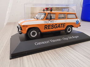 Chevrolet Chevrolet Veraneio 1/43 diecast Ambulance — SAMU Brazil
