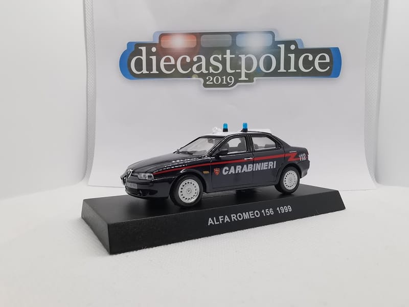 Alfa Romeo Alfa Romeo 156 1/43 diecast Gendarmerie — Carabinieri Italy
