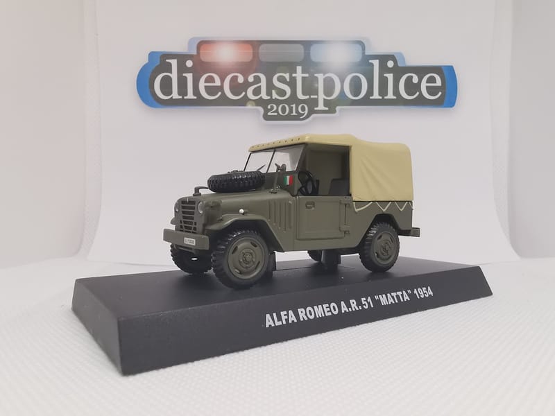 Alfa Romeo Alfa Romeo AR51 Matta 1/43 diecast Gendarmerie — Carabinieri Italy