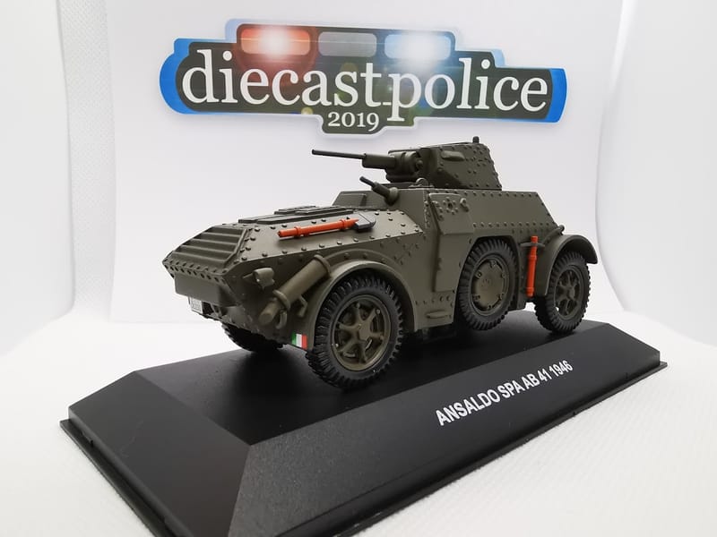 Ansaldo Ansaldo SPA AB41 1/43 diecast Gendarmerie — Carabinieri Italy