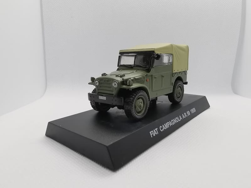 Fiat Fiat Campagnola AR59 green 1/43 diecast Gendarmerie — Carabinieri Italy