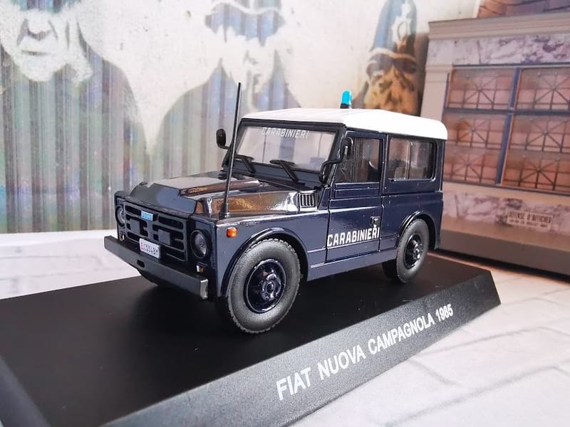 Fiat Fiat Nuova Campagnola 1/43 diecast Gendarmerie — Carabinieri Italy
