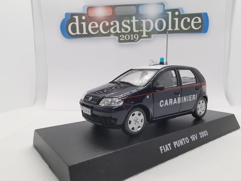 Fiat Fiat Punto 16V 1/43 diecast Gendarmerie — Carabinieri Italy