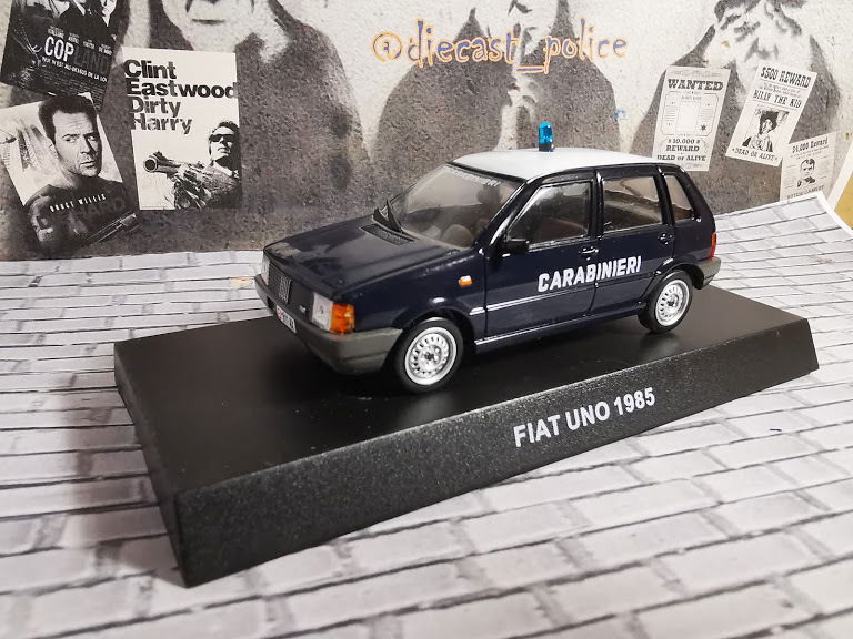 Fiat Fiat Uno 1/43 diecast Gendarmerie — Carabinieri Italy