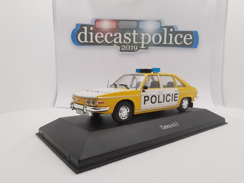 Tatra Tatra 613 1/43 diecast Police — Policie ČR Czech Republic