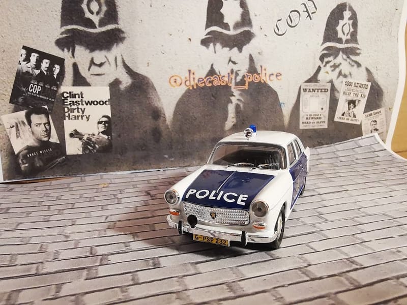 Peugeot Peugeot 404 1/43 diecast Police — South African Police Service South Africa