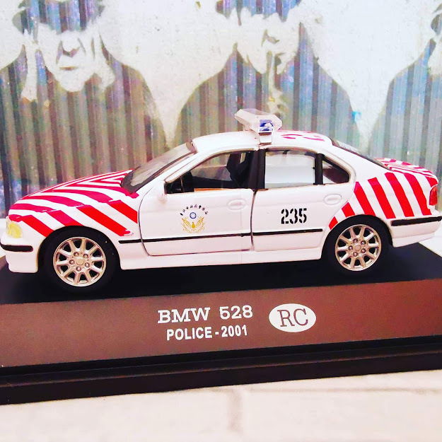 BMW BMW 528 1/43 diecast Police — National Police Agency (Taiwan) Taiwan