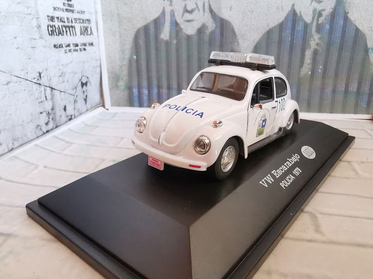 Volkswagen Volkswagen Escarabajo 1/43 diecast Police — Policía Federal Mexico