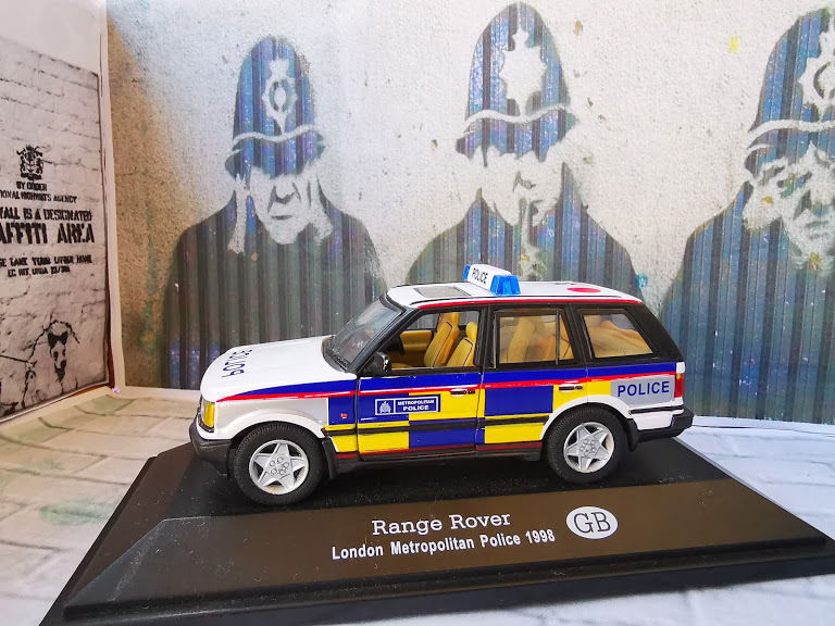 Range Rover Range Rover 1/43 diecast Regional Police — Metropolitan Police United Kingdom