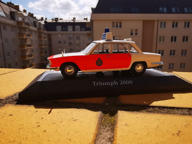 Triumph Triumph 2000 1/43 diecast Regional Police — Lancashire Constabulary United Kingdom