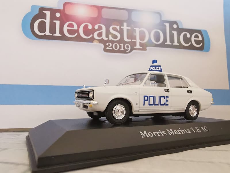 Morris Morris Marina 1.8 TC 1/43 diecast Regional Police — Hampshire and Isle of Wight Constabulary United Kingdom
