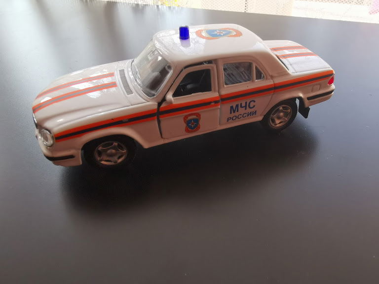 Gaz Gaz 31105 1/43 diecast Civil Protection — Ministry of Emergency Situations (Russia) Russia