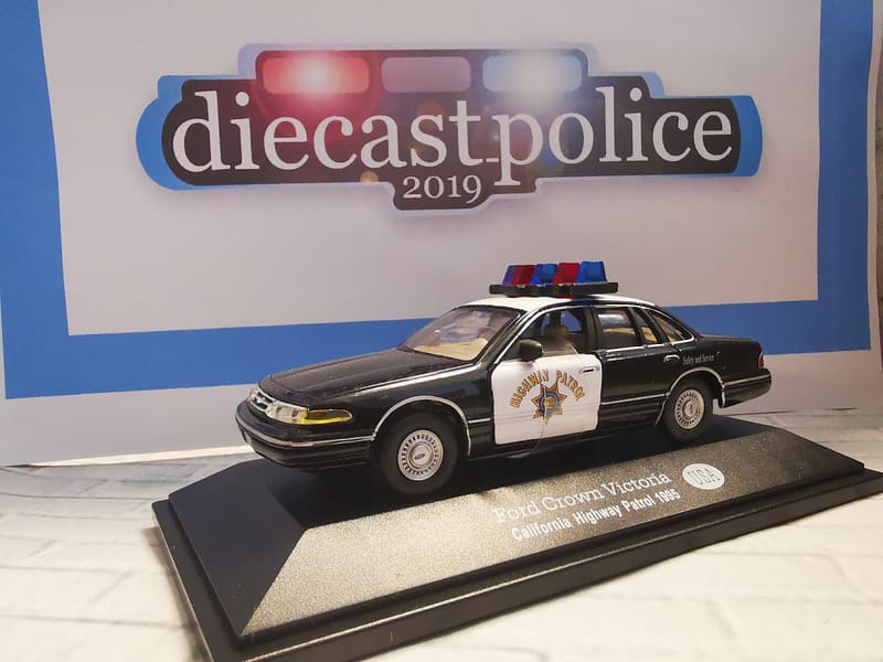 Ford Ford Crown Victoria 1/43 diecast Regional Police — California Highway Patrol United States