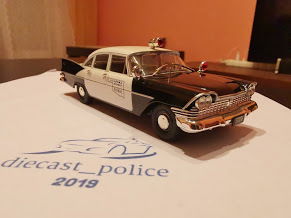Plymouth Plymouth Savoy 1/43 diecast Regional Police — Oklahoma Highway Patrol United States