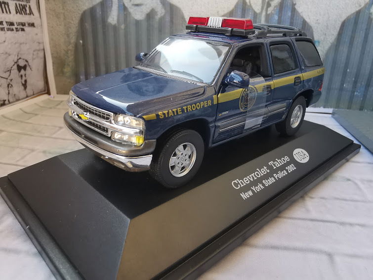Chevrolet Chevrolet Tahoe 1/43 diecast Regional Police — New York State Police United States
