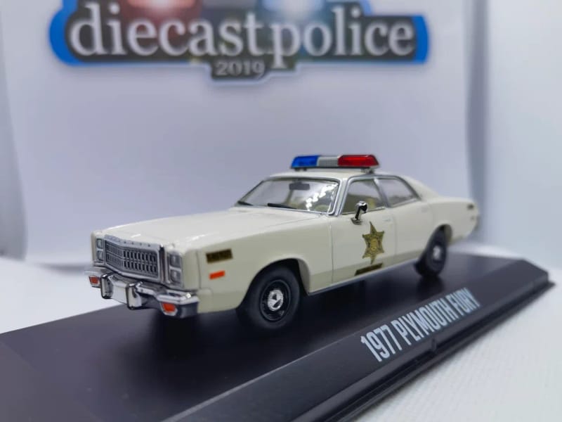 Plymouth Plymouth Fury 1/43 diecast Local Police — Hazzard County Sheriff's Department United States