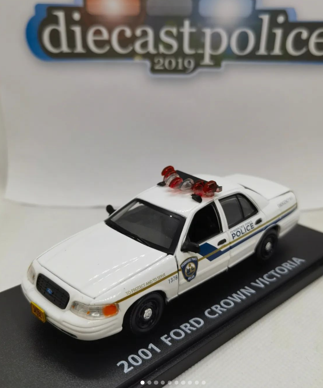 Ford Ford Crown Victoria INTERCEPTOR 1/43 diecast Police — Pembroke Pines Police Department United States