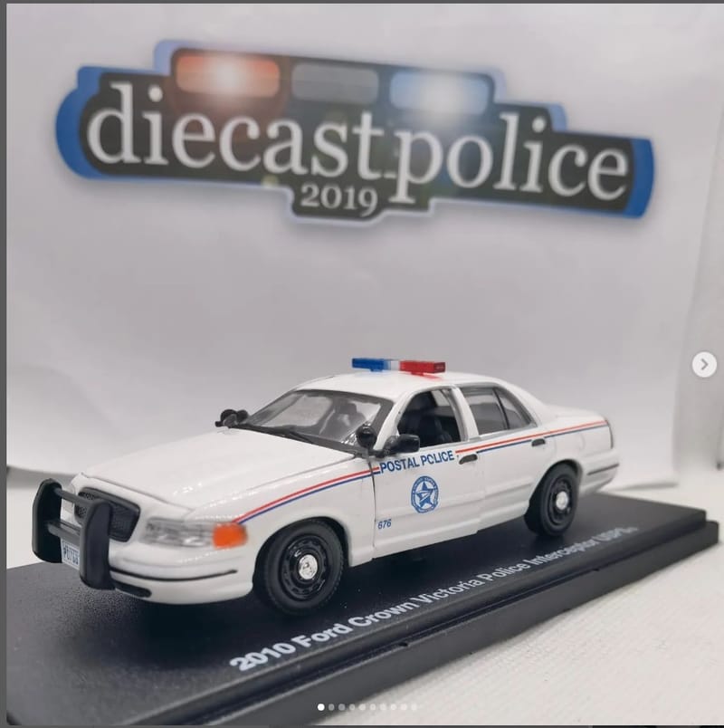 Ford Ford Crown Victoria 1/43 diecast Federal Police — United States Postal Inspection Service United States