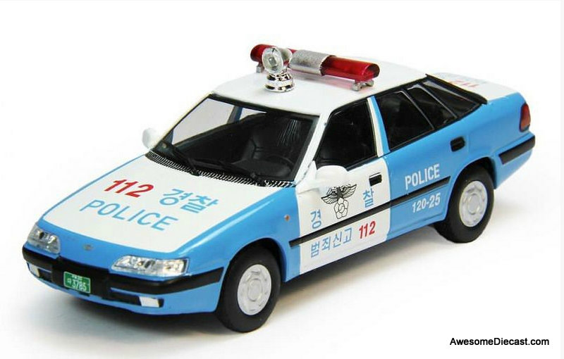 Daewoo Daewoo Espero S 1/43 diecast Police — National Police Agency (South Korea) South Korea