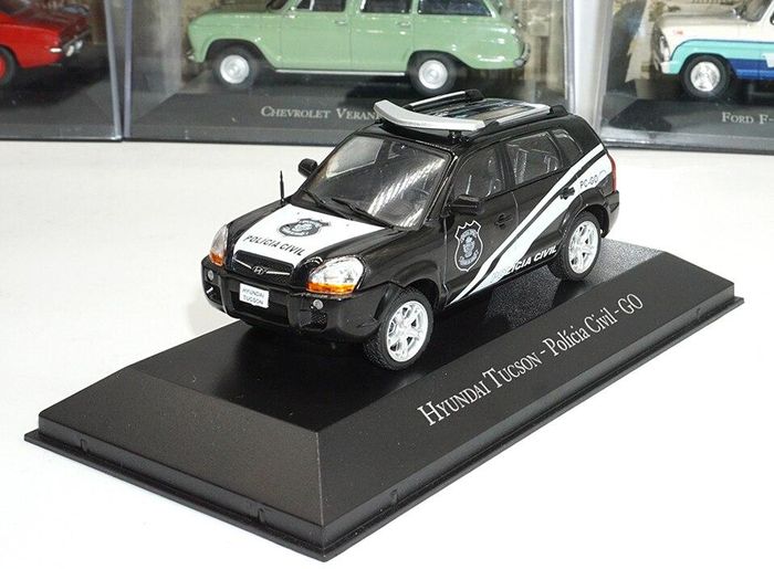 Hyundai Hyundai Tucson 1/43 diecast Regional Police — Polícia Civil do Estado de Goiás Brazil