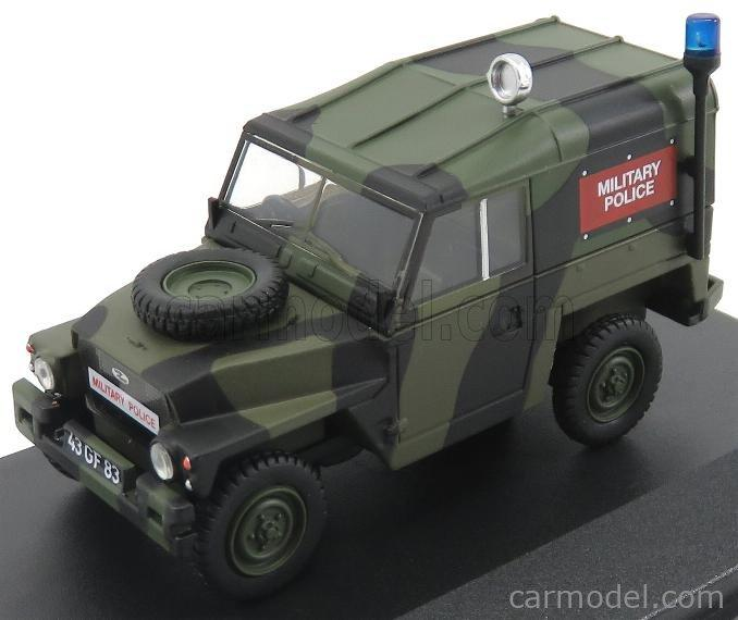 Land Rover LAND ROVER - LAND 88 LIGHTWEIGHT 1/43 diecast Military Police — Ministry of Defence Police United Kingdom