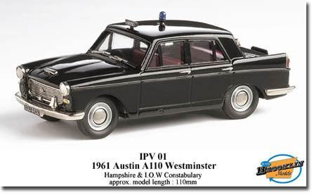 Austin Austin A110 «WESTMINSTER» 1/43 diecast Regional Police — Hampshire and Isle of Wight Constabulary United Kingdom