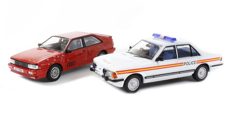 Ford Ford Granada mk2 2.8 1/43 diecast Regional Police — Fife Constabulary United Kingdom