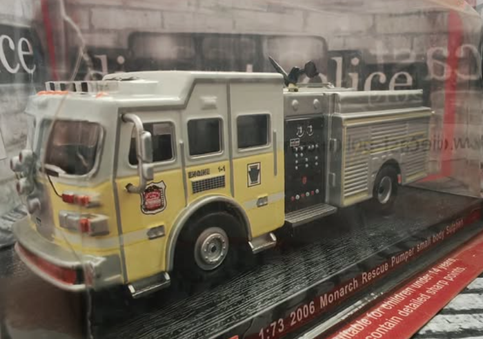Sutphen Sutphen Monarch 1/43 diecast Fire — Fire Department United States