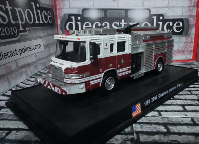 Pierce Pierce Quantum 1/43 diecast Fire — Fire Department United States