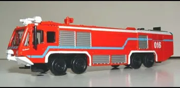 Rosenbauer Mercedes-Rosenbauer Crashtender 1/43 diecast Fire — Pompiers / Brandweer Belgium