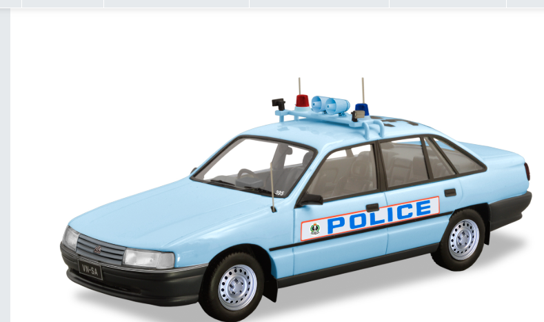Holden Holden VN Commodore 1/43 diecast Regional Police — South Australia Police Australia