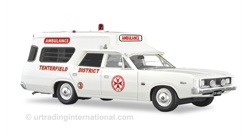 Chrysler Chrysler Valiant VH 1/43 diecast Ambulance — Ambulance Service Australia