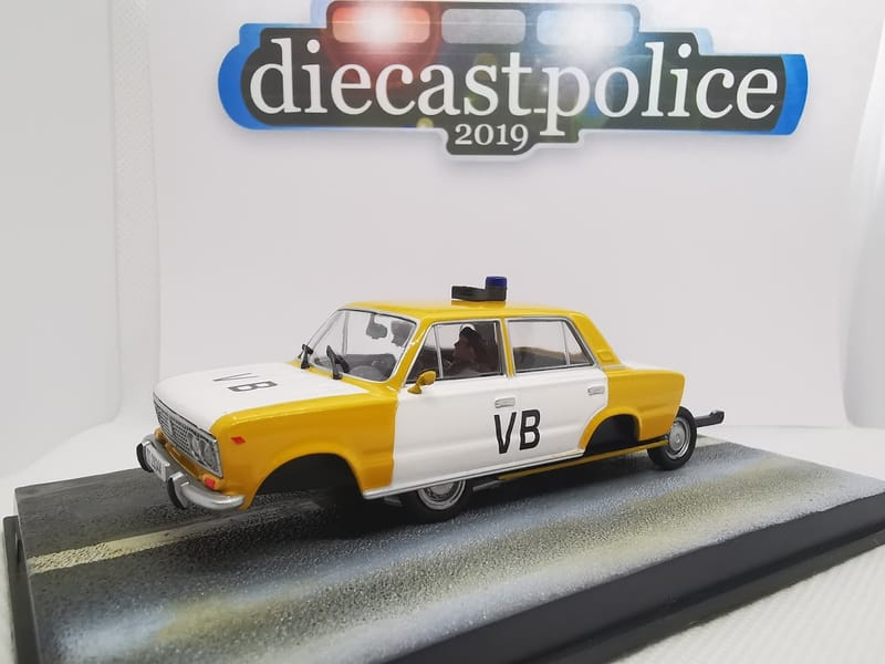 Lada Lada 1500 1/43 diecast Police — Policie ČR Czech Republic