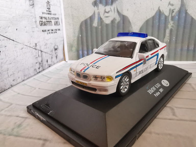 BMW BMW 530 1/43 diecast Police — Grand Ducal Police Luxembourg