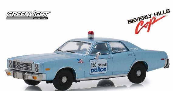 Plymouth Plymouth Fury 1/43 diecast Police — Detroit Police Department United States