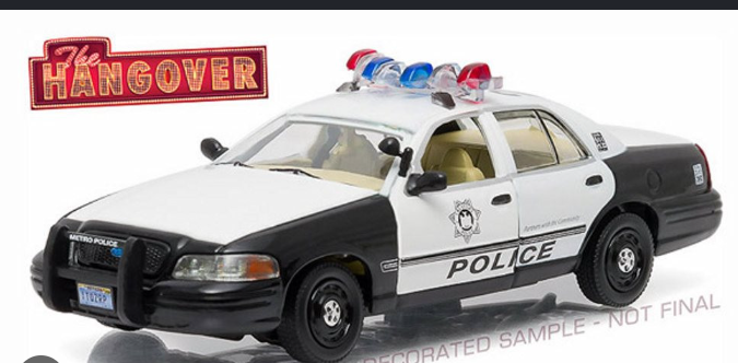 Ford Ford Crown Victoria INTERCEPTOR 1/43 diecast Police — Las Vegas Metropolitan Police Department United States