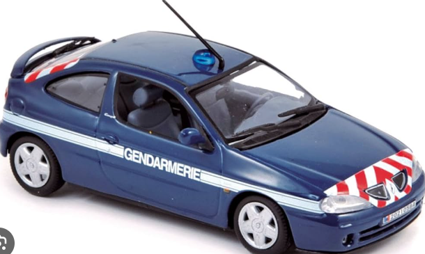 Renault Renault Megane COUPE 1/43 diecast Gendarmerie — National Gendarmerie France