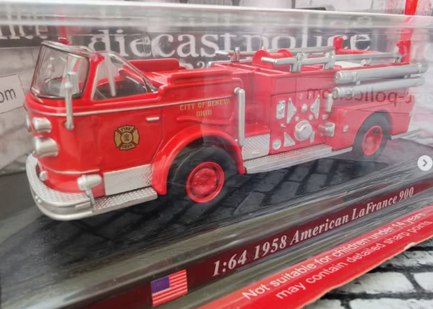 LaFrance American LaFrance 900 1/43 diecast Fire — Fire Department United States