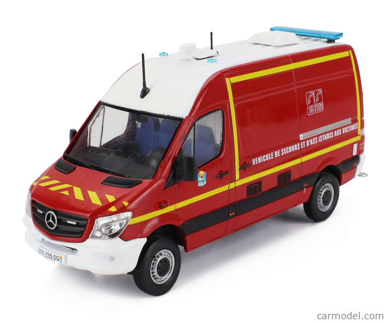 Mercedes-Benz Mercedes-Benz Sprinter 1/43 diecast Fire — Sapeurs-Pompiers France
