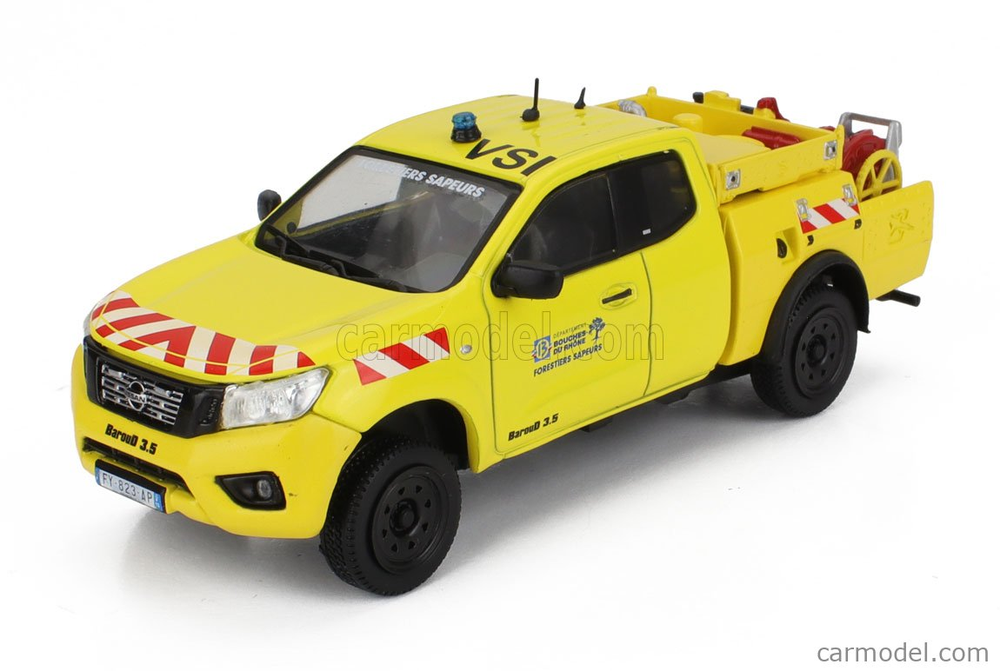 Nissan NISSAN BAROUD 3.5L 1/43 diecast Fire — Sapeurs-Pompiers France