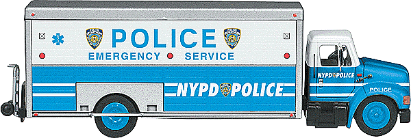 International International Emergency Service Vehicle 1/43 diecast Police — Police Department United States