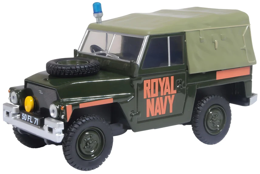 Land Rover LAND ROVER - LAND 88 LIGHTWEIGHT 1/43 diecast Military Police — Ministry of Defence Police United Kingdom