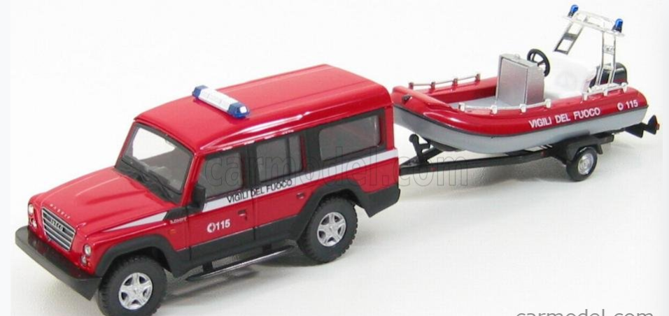 Iveco Iveco Massif 1/43 diecast Fire — Vigili del Fuoco Italy